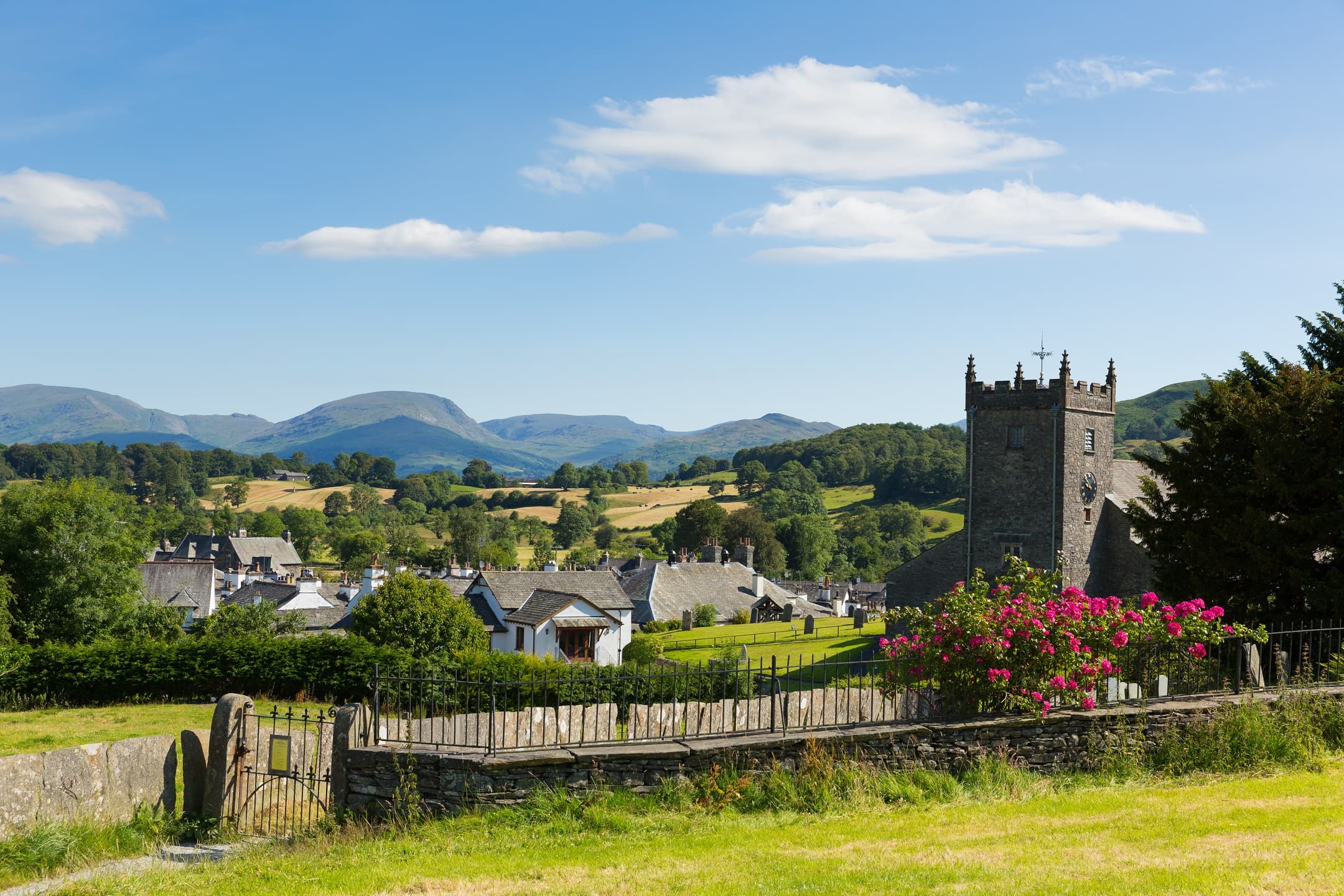 Hawkshead in England