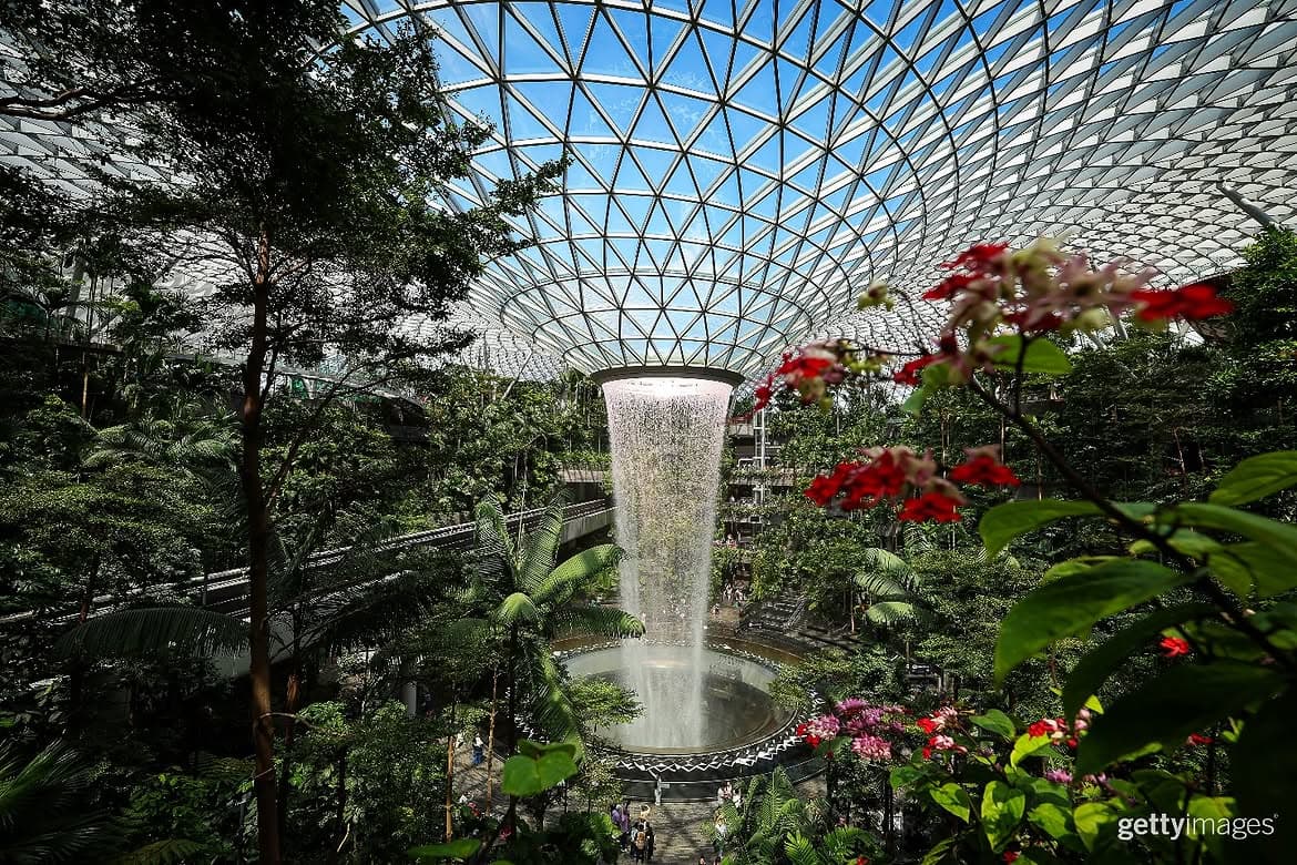 Jewel Changi Airport in Singapore