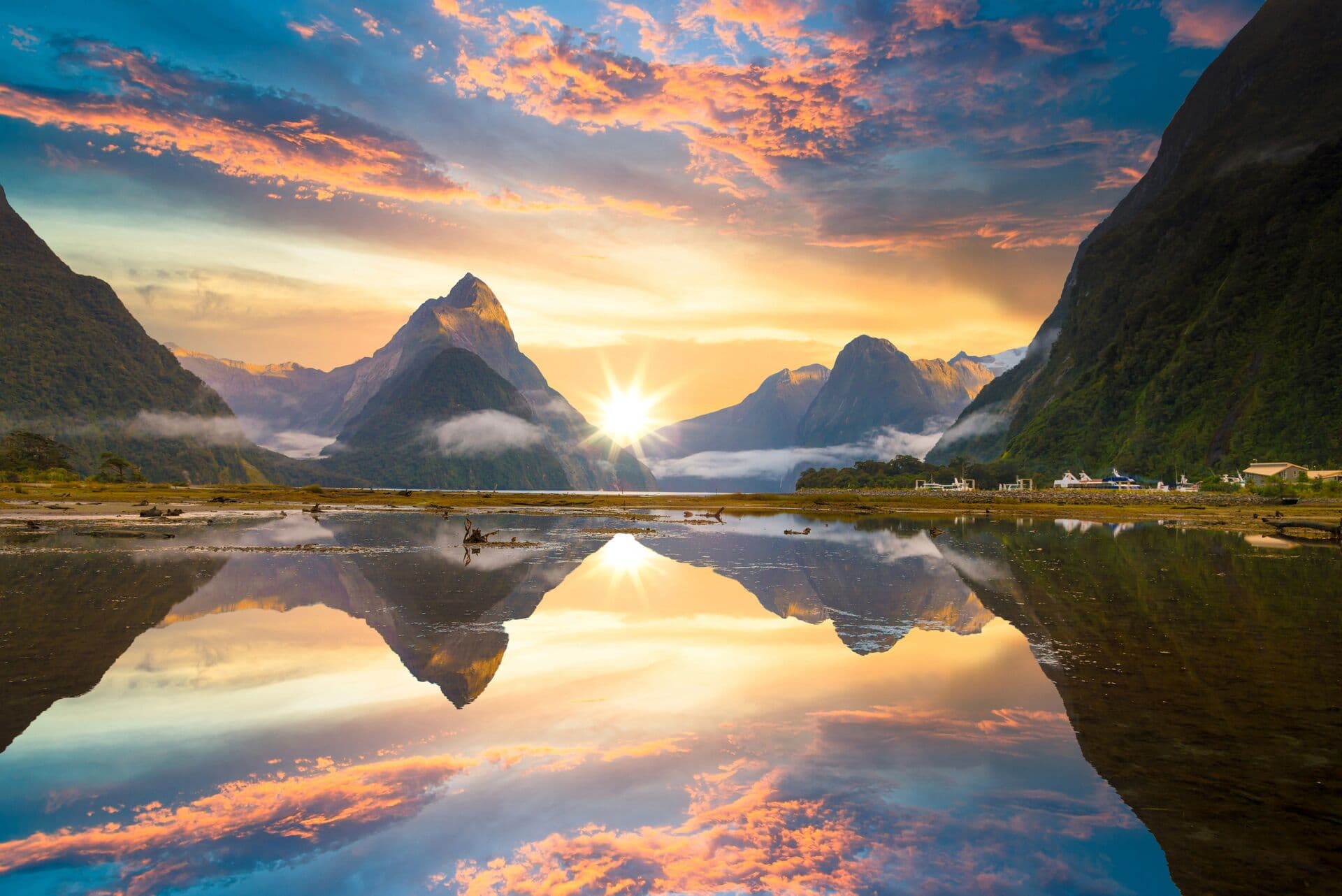 Milford Sound in New Zealand