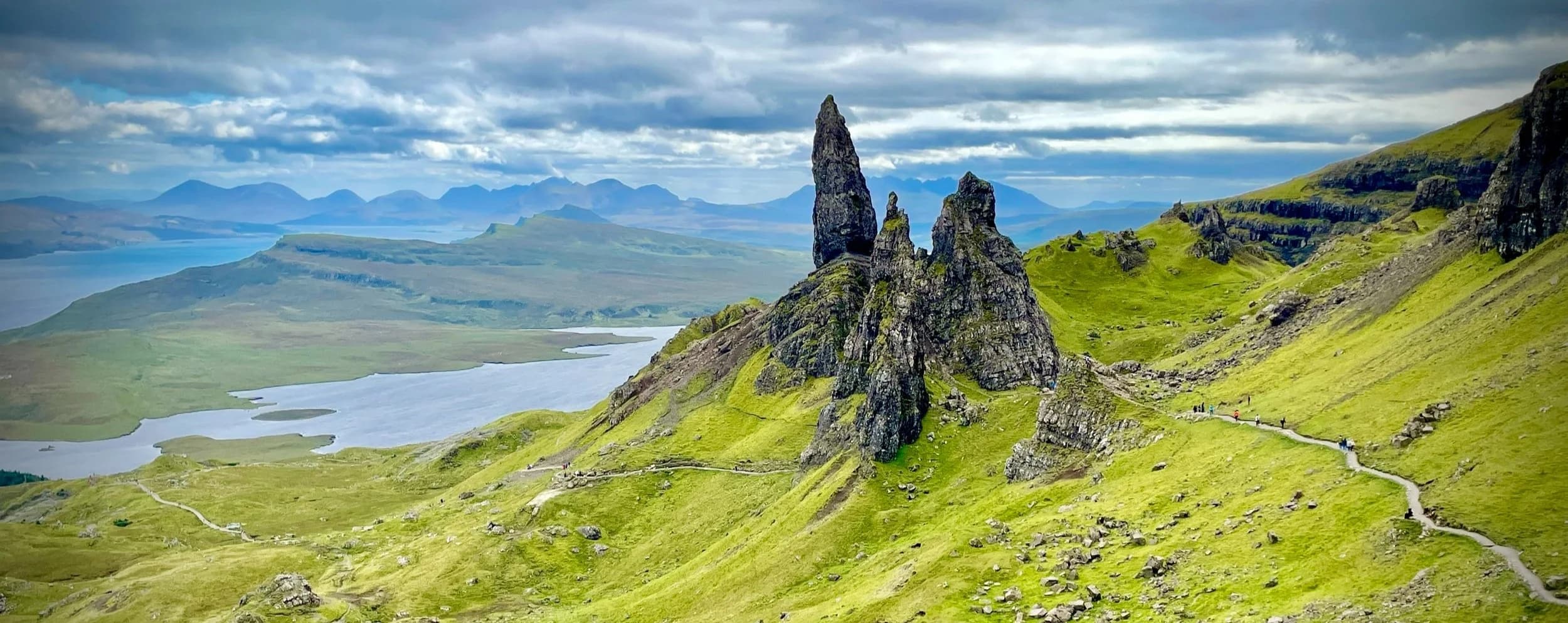 The Old Man of Storr in Scotland